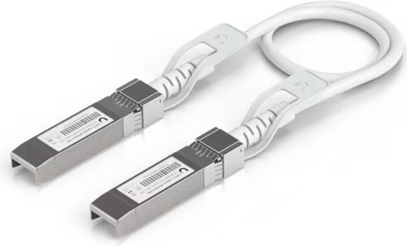 Ubiquiti UACC-Uplink-SFP28-0.3M InfiniBand/Glasfaserkabel 0,3 m Weiß (UACC-UPLINK-SFP28-0.3M)