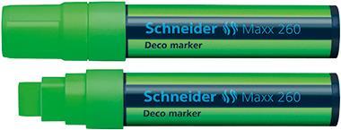 Schneider Deco-Marker 260 Keilspitze 5 mm Grün (126011)
