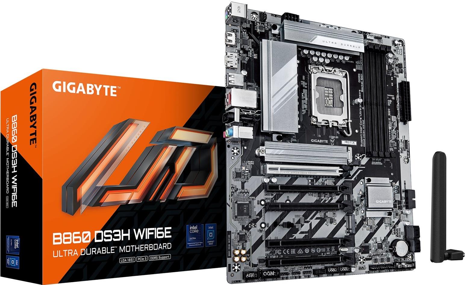 Gigabyte MB GBT Intel 1851 B860 DS3H WIFI6E (B860 DS3H WIFI6E)