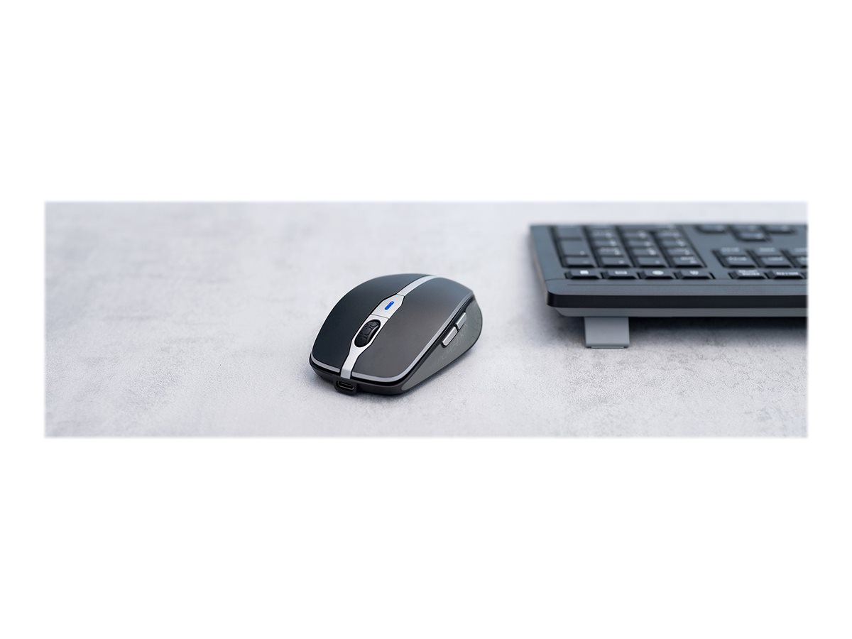 CHERRY MW 9100 Kabellose Mobile Maus 2,4 GHz Bluetooth 4.0 Schwarz
