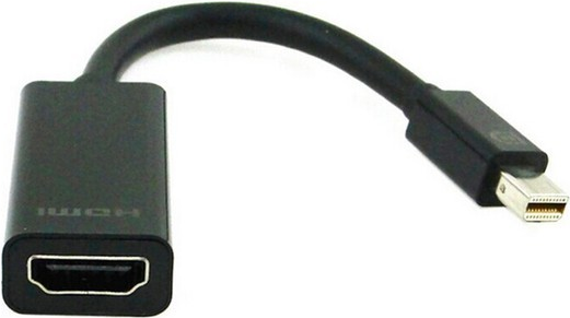 Gembird A-MDPM-HDMIF-02 Mini Displayport HDMI Schwarz Kabelschnittstellen-/adapter (A-MDPM-HDMIF-02)