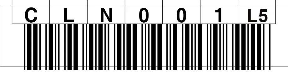 ASTAR CLN HORIZ. CLN001-CLN020 L5 (20) LTOCLNL5120 LTO Cleaning Label ASTAR (LTOCLNL5120)