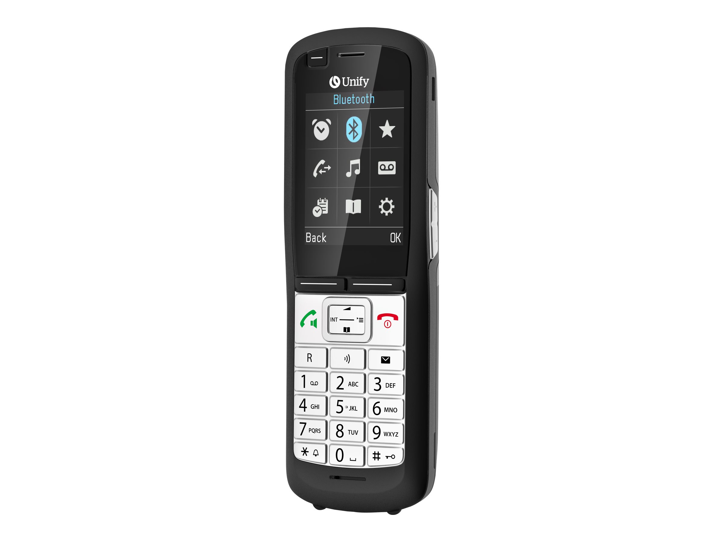 Unify OpenScape DECT Phone R6 Schnurloses Erweiterungshandgerät Schwarz