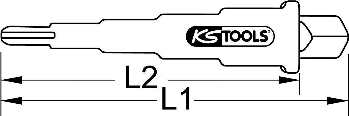 KS TOOLS Universal-Stufenschlüssel, 5-stufig, 3/8\" - 1 1/4 (118.2038)