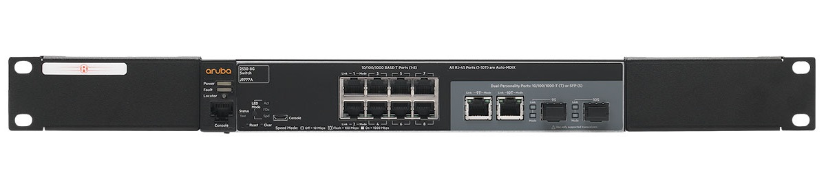 Rackmount.IT RM-HP-T1 1U 19" Rackmontageschelle Schwarz