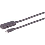 S/CONN maximum connectivity USB C-C Kabel--Aktive USB-C Verlängerung, USB 3.1, 10Gbps, 5,0m (13-49055)