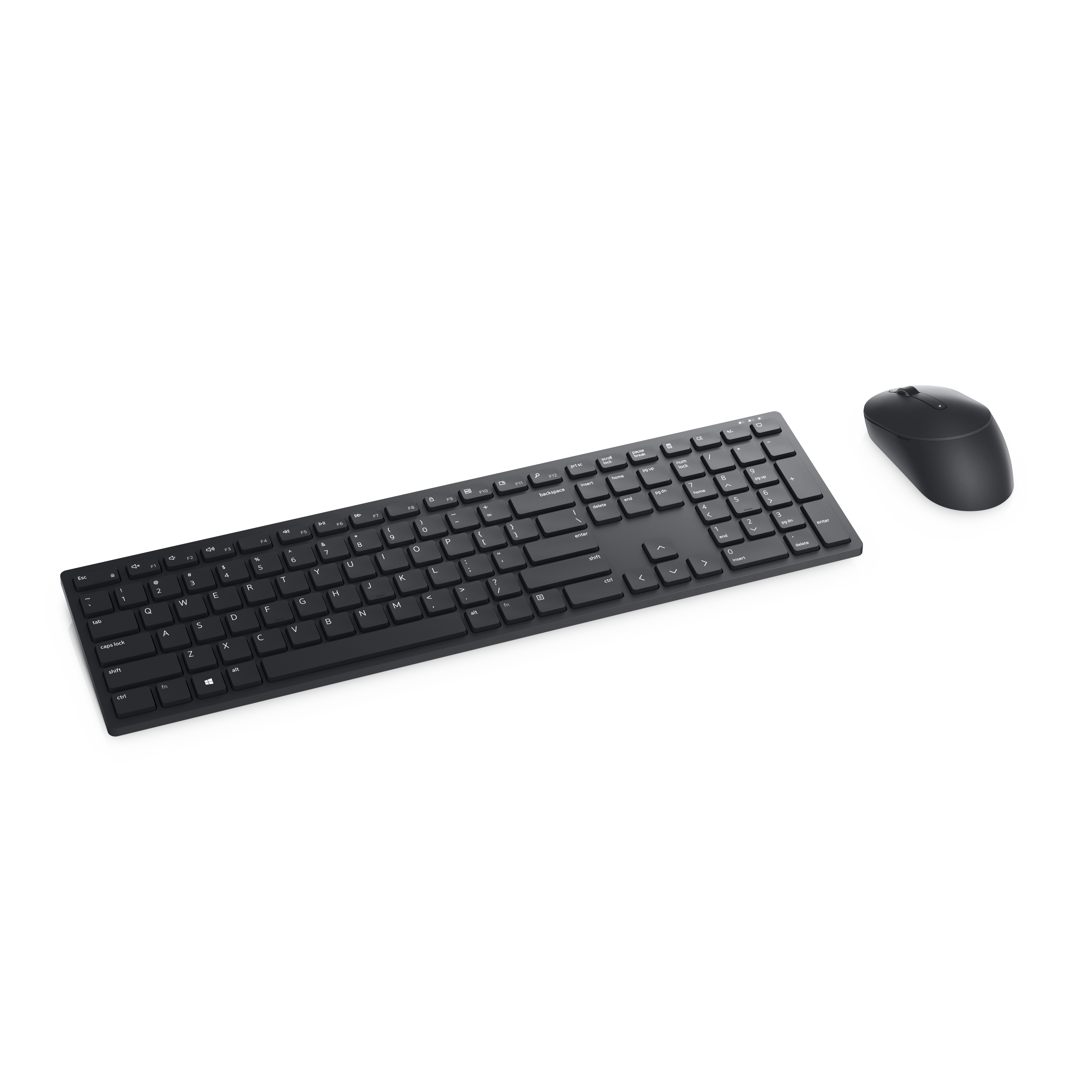 Dell Pro KM5221W Tastatur-und-Maus-Set QWERTZ Schwarz
