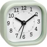 TFA Dostmann 60.1035.04 Quarz Wecker Pastell-Grün Alarmzeiten 1 (60.1035.04)
