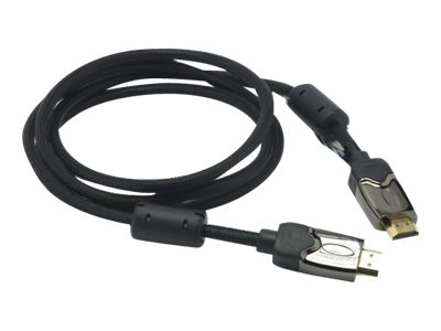 G&BL HDMI-Kabel mit Ethernet 1.5 m 4K Schwarz