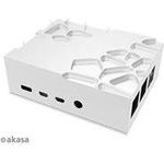 Akasa Aluminium Gehäuse für Raspberry Pi 4B mit Thermal-Kit - silber (A-RA09-M1S)