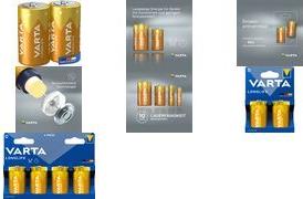 Varta Batterie Alkaline Mono D LR20 1.5V (04120101424)