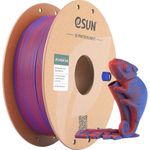 PLA MATTE DUAL 1,75mm RED BLUE 1kg ESUN 3D FILAMENT (PLA-MTD175B-RU1P1)