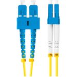 Lanberg Fiber Patchk. SM SC/UPC-LC/UPC DUPLEX 2m G657A1 (FO-SULU-SD11-0020-YE)