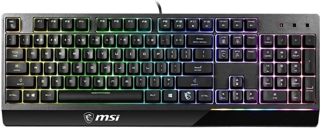 MSI Vigor GK30 Combo Tastatur-und-Maus-Set USB QWERTZ Deutsch Schwarz
