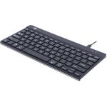 R-Go Tools RGOCOUSWLBL Tastatur Bluetooth QWERTY US Englisch Schwarz (RGOCOUSWLBL)