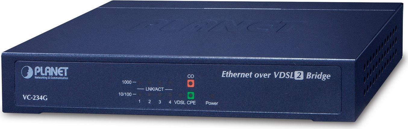 PLANET VC-234G Bridge & Repeater Netzwerkbrücke 1000 Mbit/s Blau (VC-234G)