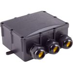 S/CONN maximum connectivity Netzwerk-Outdoor Kabelverbinder Box, IP68, 1x3 (08-01053)