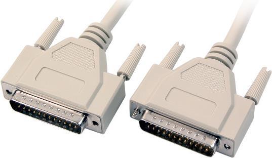 EFB-Elektronik Datenkabel seriell 1:1, 2x DSub 25, St.-St., 2,0m, beige Hersteller: EFB Elektronik (EK137.2)