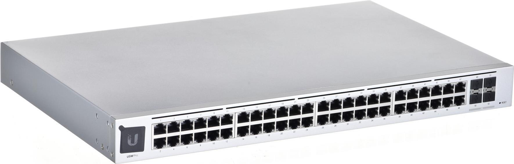Ubiquiti UniFi Switch USW-Pro-48 Managed L3 48-Port Gigabit Ethernet 4x SFP+ Silber