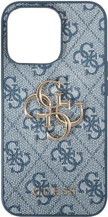 GUESS Hard Cover 4G Big Metal Logo Case Blue, for iPhone 13 Pro, GUHCP13LSA4GSBL (GUHCP13LSA4GSBL)