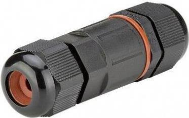 Goobay 81325 Stecker-/Kabeldichtung Schwarz - Orange (81325)