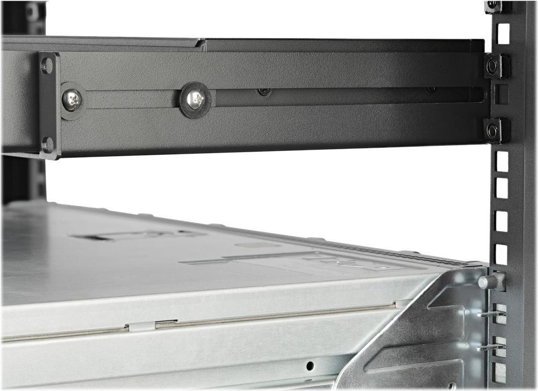Startech UNIRAILS1UB 1HE 19" Rack-Schienen einstellbare Tiefe bis 90 kg Schwarz