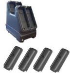 ZEBRA MC22/MC27 Battery power kit, includes 4-slot battery charger and (4) battery pack (LITHIUM-ION, PP, 3500MAH) (KIT-MC2X-BTRYPWR-01)