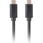 Lanberg CA-CMCM-32CU-0010-BK USB Kabel 1 m USB 3.2 Gen 2 (3.1 Gen 2) USB C Schwarz (CA-CMCM-32CU-0010-BK)