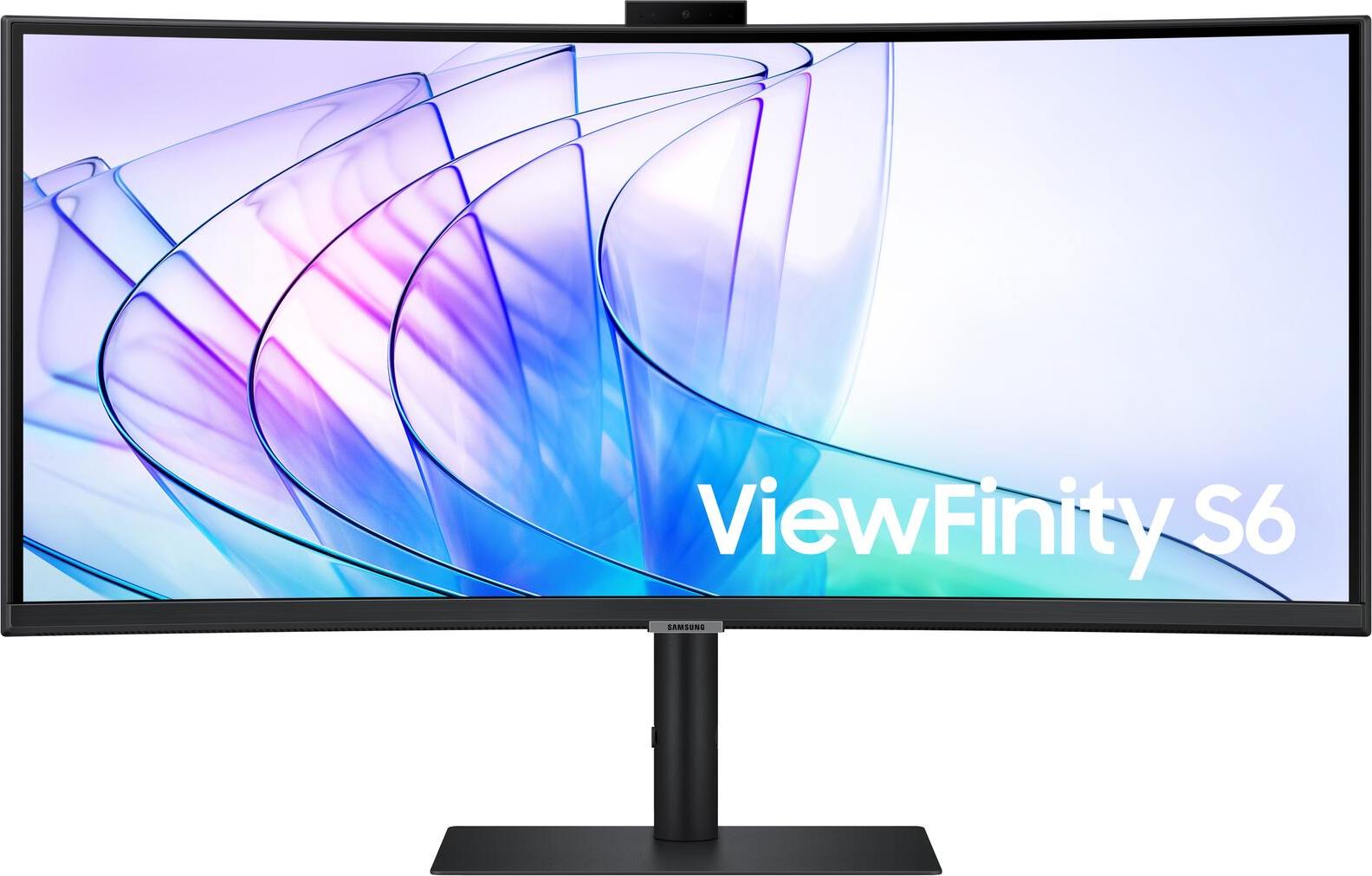 Samsung ViewFinity S6 S34C652VAU Curved Monitor 86cm (34" ) - UWQHD, VA, 5ms, HDMI, DisplayPort, USB-C, USB-Hub, LAN [Energieklasse G] (LS34C652VAUXEN) (geöffnet)