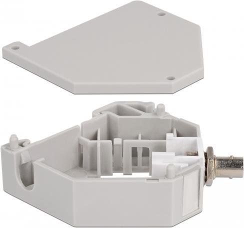 Delock Keystone Jack-DIN-Adapter für Schienenmontage (87196)