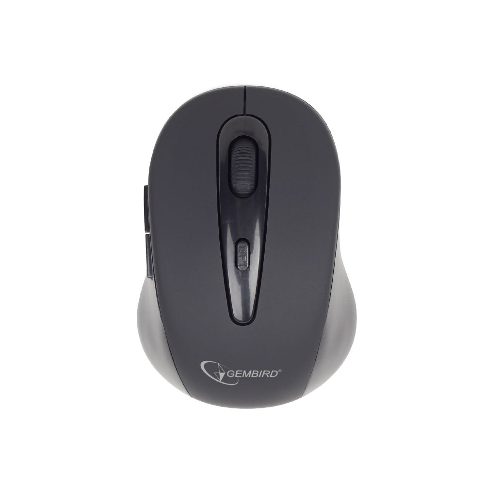 Gembird MUSWB2 Kabellose Maus 6 Tasten Bluetooth Schwarz, Grau