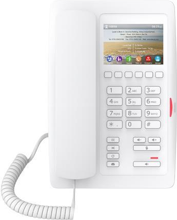 Fanvil H5 IP Telefon Weiß Kabelgebundenes Mobilteil VxWorks Im Band Out of band SIP Info 1 Zeilen (H5 WHITE)  - Onlineshop JACOB Elektronik