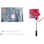 agipa Anschießpistole zur Warenkennzeichnung, rot fein, aus Kunststoff, mit feiner Nadel, - 1 Stück (101546)