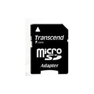 Transcend Flash-Speicherkarte (microSDHC/SD-Adapter inbegriffen) (TS8GUSDHC10)