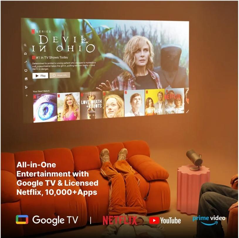 XGIMI MoGo 4 DLP-Projektor 550 lm Full HD Grau