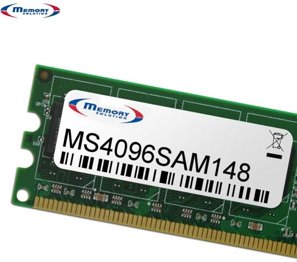 Memory Solution Speicherbausteine 4GB Speichermodul (MS4096SAM148)