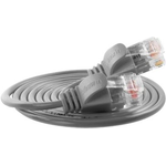 SLIM UL6 05 GR - Cat.6 SLIM-Light-Kabel, U/UTP, 0,5 m, grau (PKW-LIGHT-K6 0.5)
