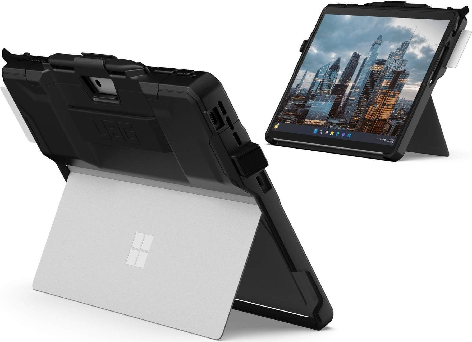 UAG Urban Armor Gear Scout Handstrap Smartcard Case | Microsoft Surface Pro 9 | schwarz | bulk | 32327HBC4040 (32327HBC4040)