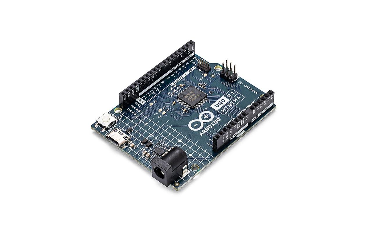 Arduino UNO R4 Minima Entwicklungsplatine ARM Cortex 48 MHz 32 KB RAM 256 KB Flash