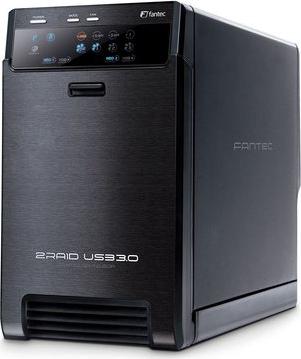 Fantec Geh. QB-X2US3R USB3.0/2x3,5"Sata Raid (1826) (geöffnet)