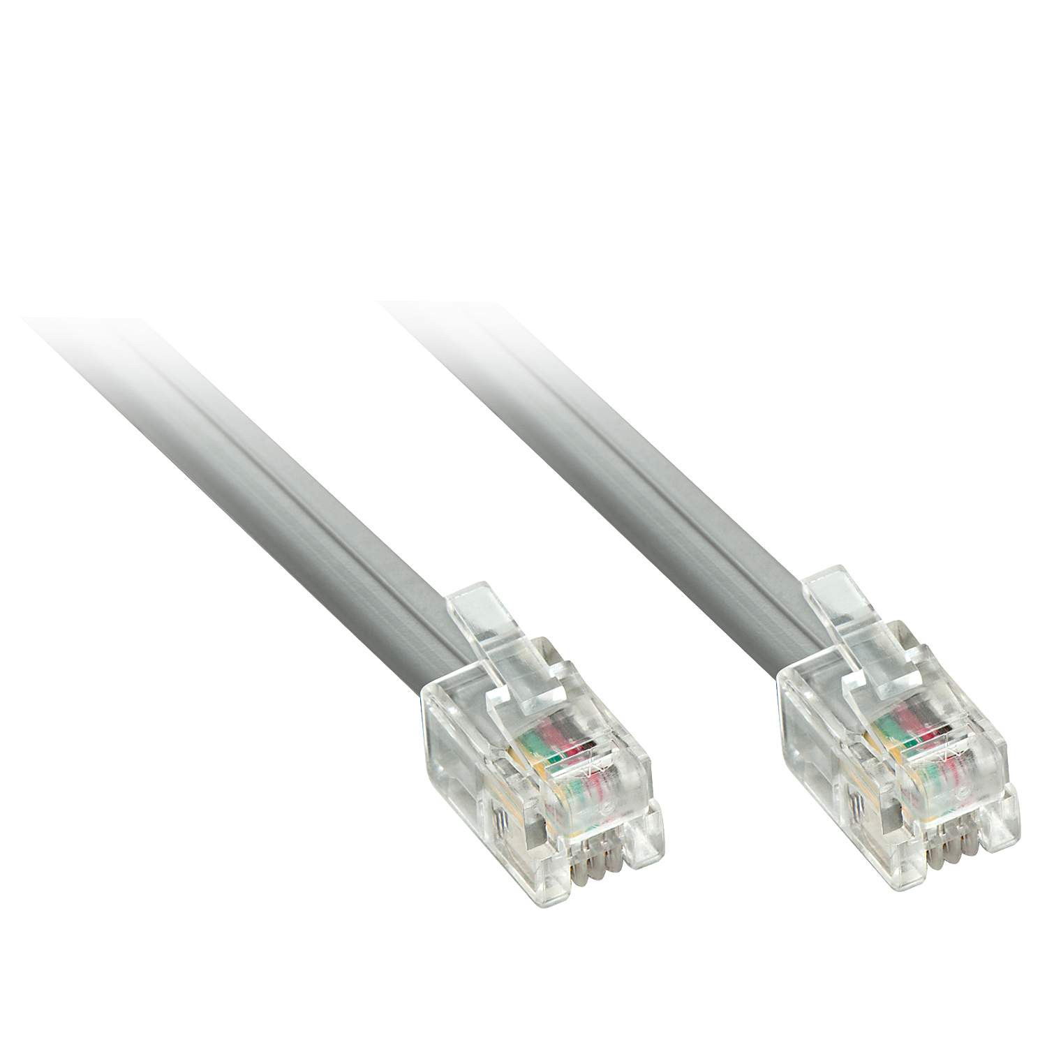 Lindy RJ-10 4/4 Kabel Stecker/Stecker 3m Telefonkabel RJ-10  