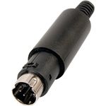 EFB-Elektronik Mini-DIN-Stecker 6-polig ED-DIO-M/06 m. Zugentlastung Hersteller: EFB Elektronik (34814.1)