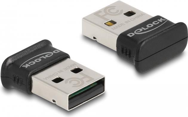 Delock USB Bluetooth 5.0 Adapter Klasse 1 im Micro Design
