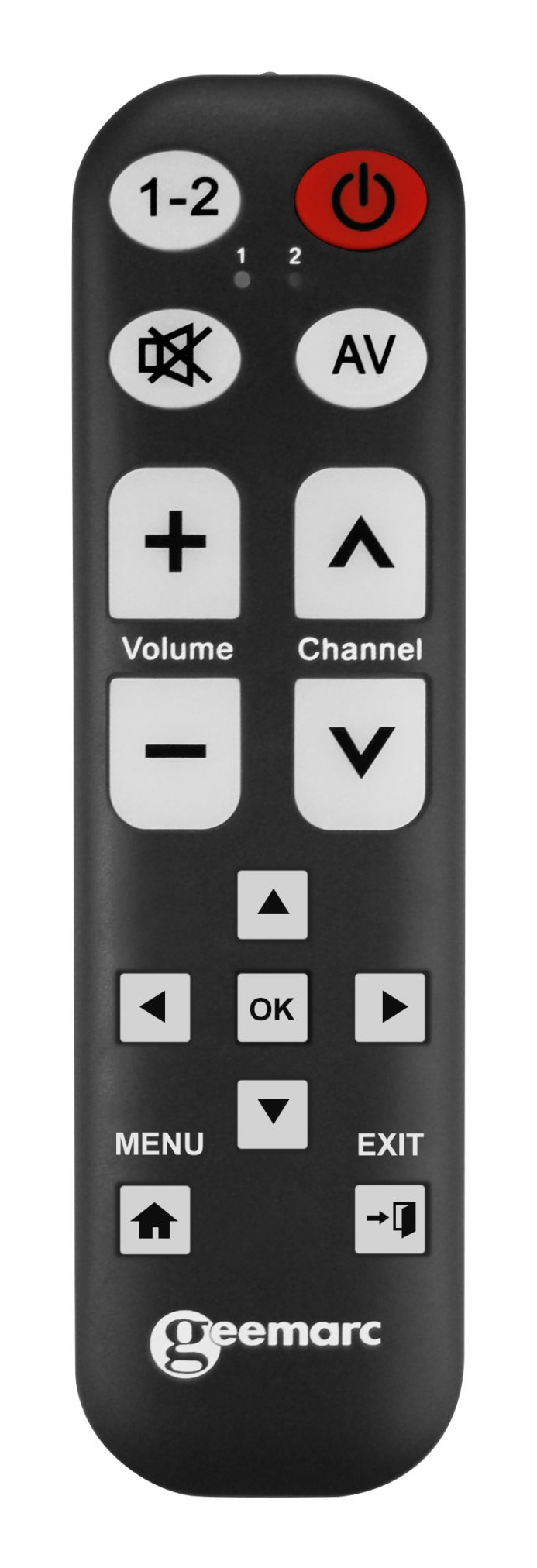 Geemarc TV-15 Universalfernbedienung Schwarz