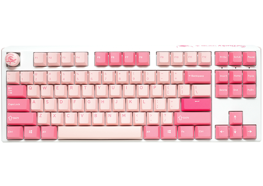 Ducky One 3 Gossamer TKL MX-Red Pink
