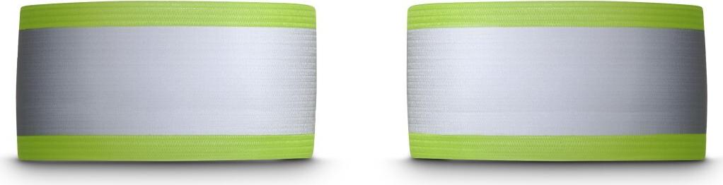 Hama Reflektorband für Fahrradfahren, Joggen, elastisch, 2er-Set (00178146)