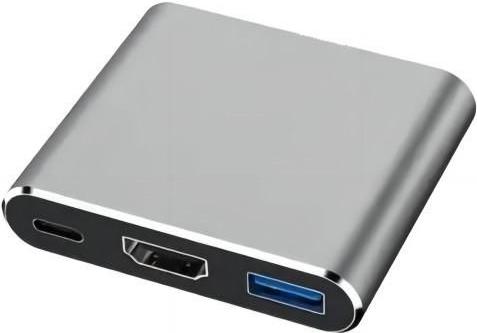 Microconnect MC-HUBAV1 laptop-dockingstation & portreplikator Andocken Weiß (MC-HUBAV1)