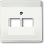 Busch Jaeger 1710-0-3888 Wandplatte/Schalterabdeckung Weiß (1710-0-3888)