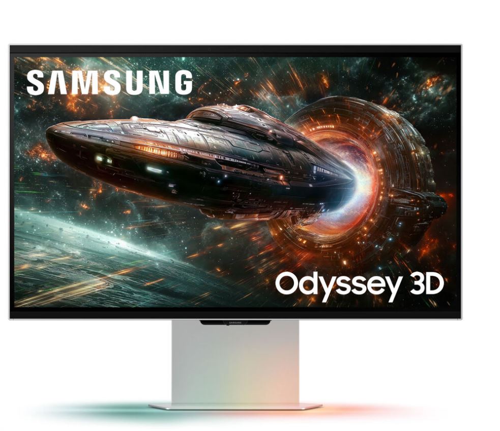 Samsung Odyssey 3D G90XF, 27 Zoll 4K Gaming Monitor, 165Hz, IPS, 3D, G-SYNC Compatible [Energieklasse F] (LS27FG900XUXEN)