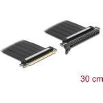 Delock Riser Karte PCI Express 4.0 x16 Stecker zu Slot mit Kabel 30 cm (81508)